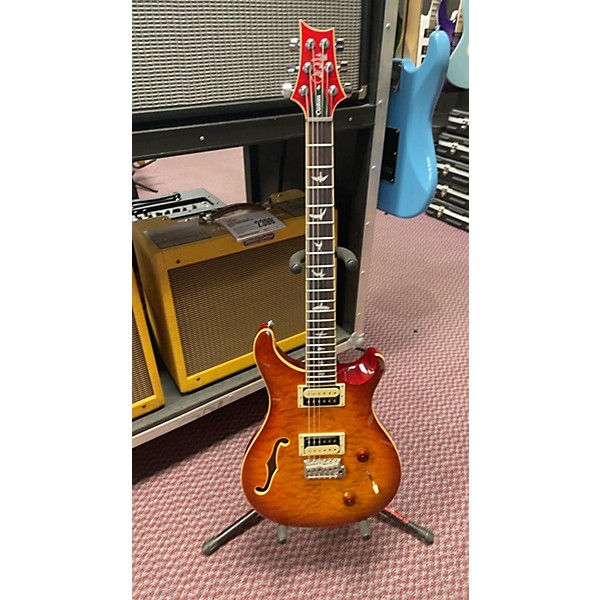 Used PRS SE Custom 22 Semi-Hollowbody Hollow Body Electric Guitar