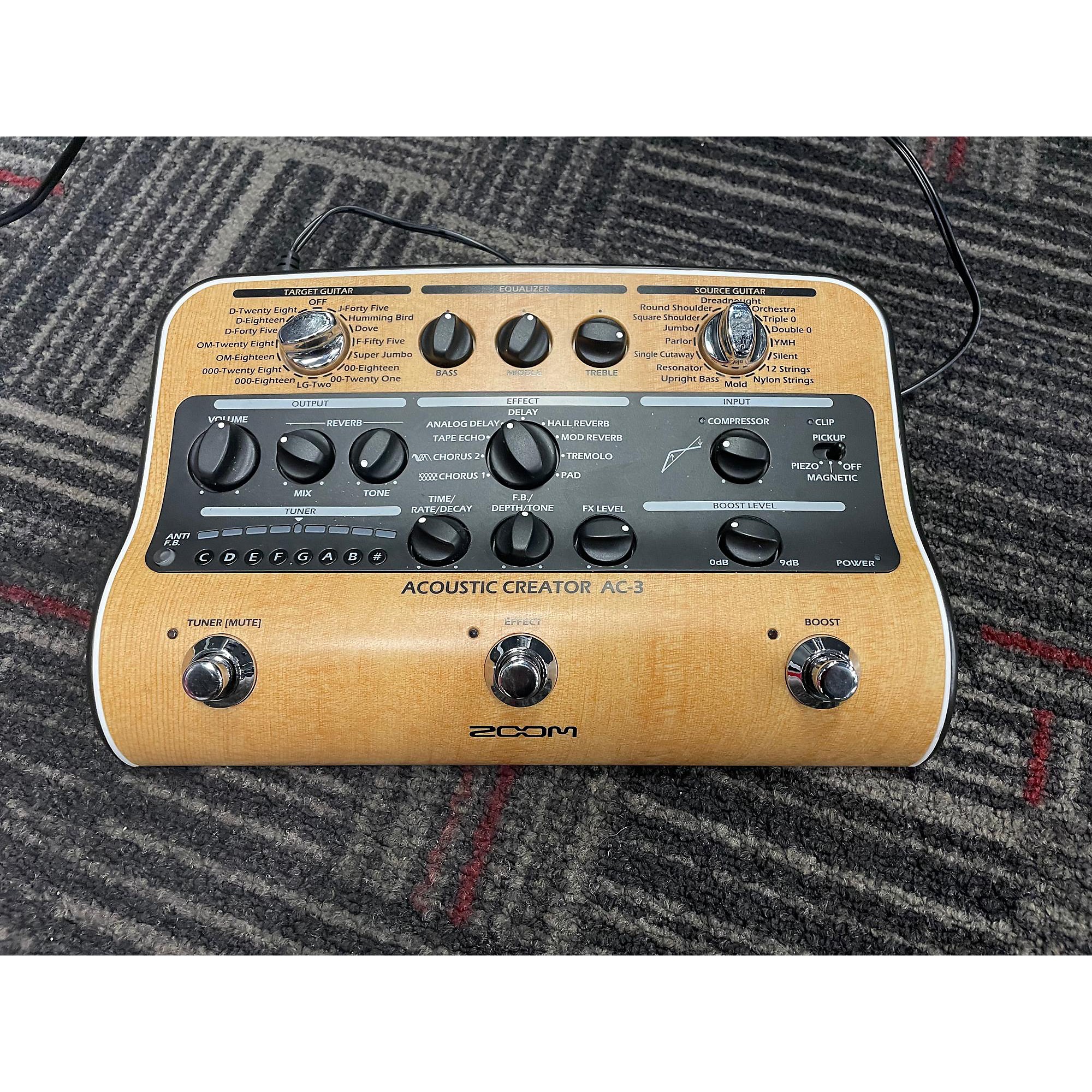 Used Zoom AC-3 Effect Processor | Guitar Center