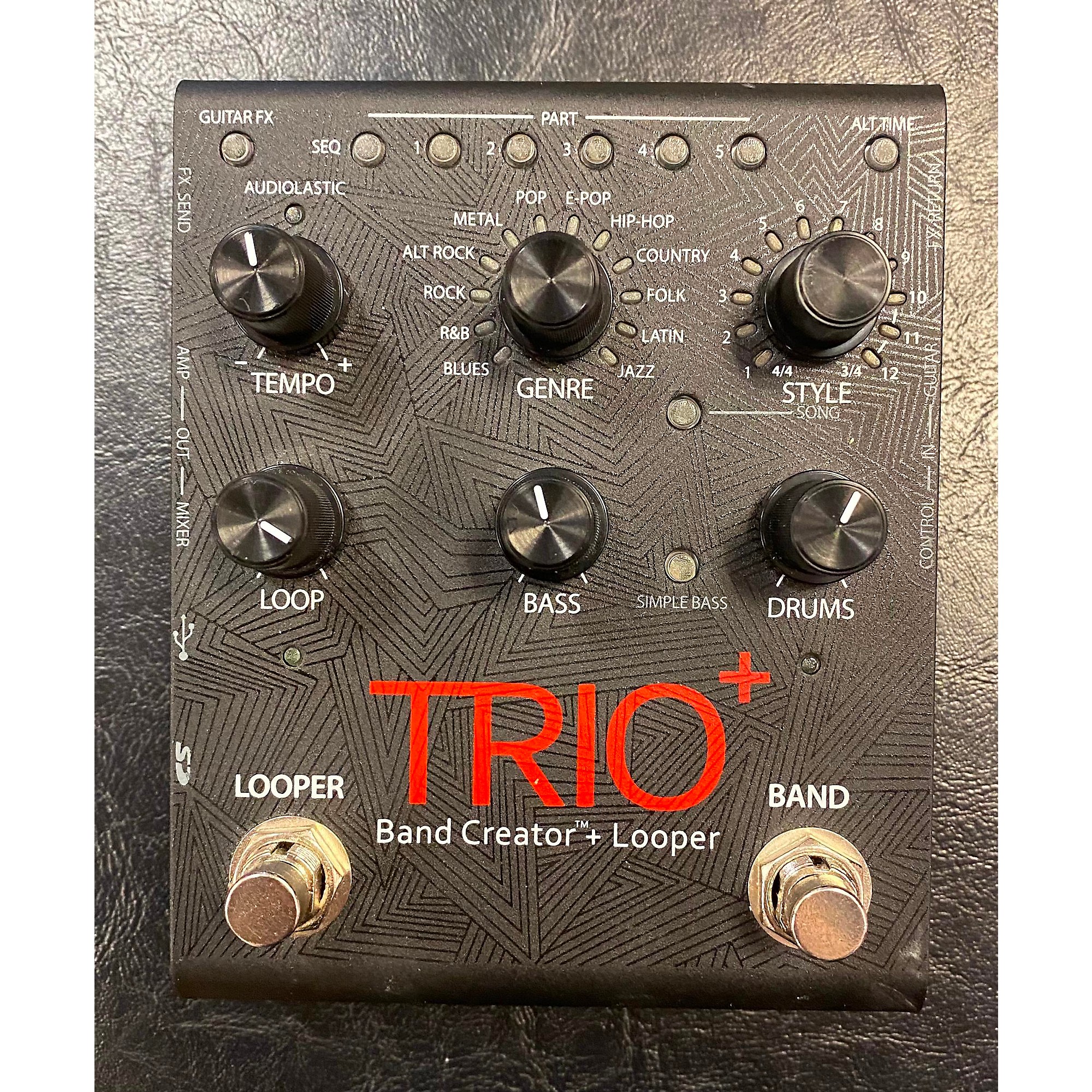 Used DigiTech Trio+ Band Creator Plus Looper Pedal Guitar Center
