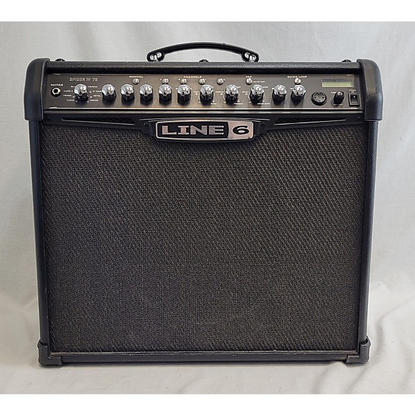 Used Line 6 Spider IV 75W 1x12 Guitar Combo Amp