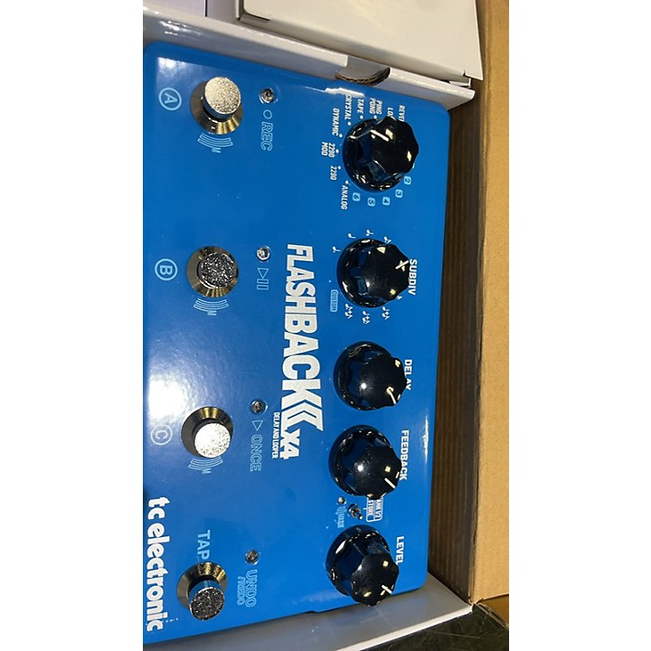 Used TC Electronic Flashback X4 Delay And Looper Effect Pedal