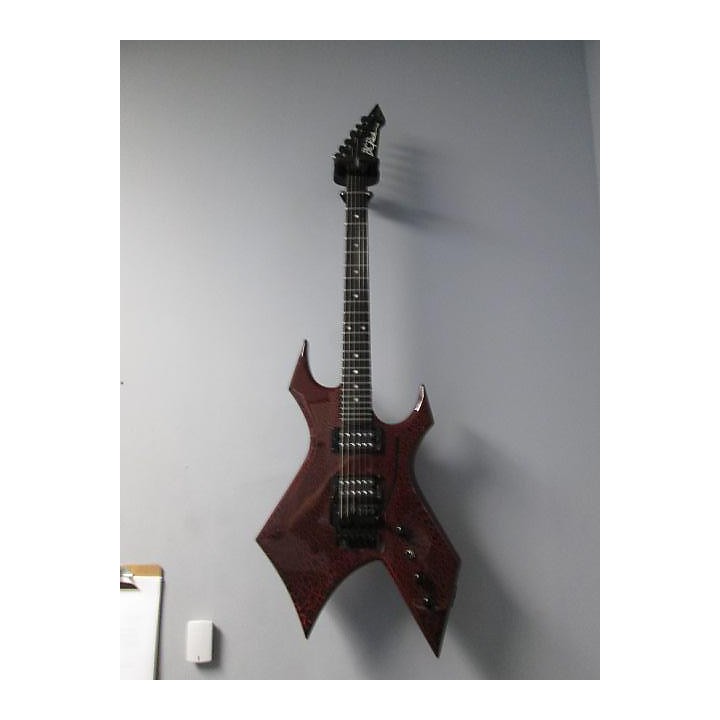 SIGNED!! BC Rich Stranger Things Eddie Munson Warlock Red Krackle Guitar  RARE!