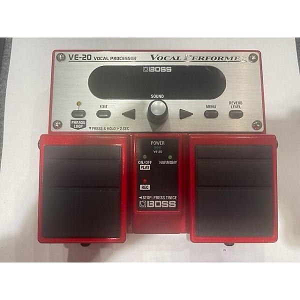 Used BOSS VE20 Vocal Performer Vocal Processor | Guitar Center