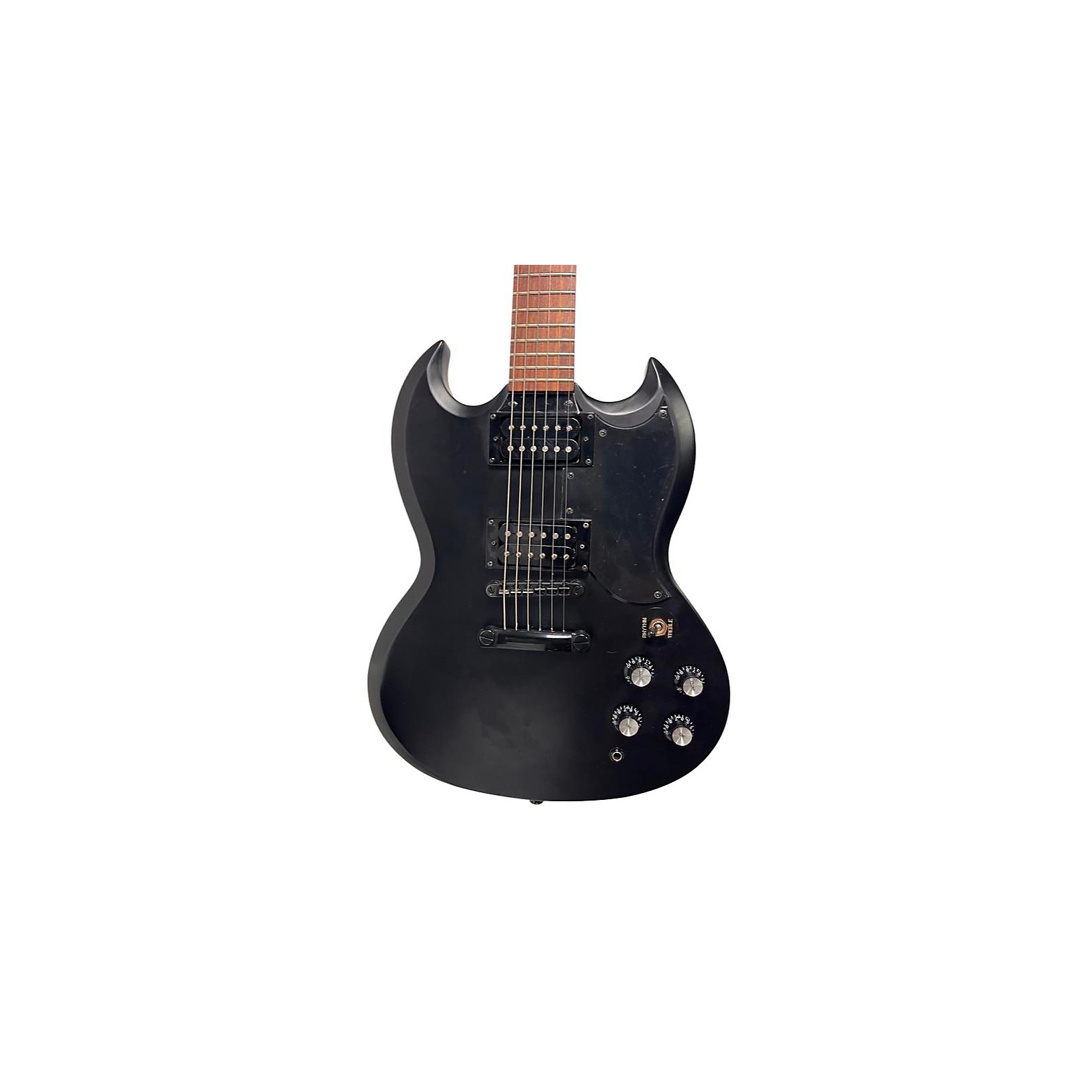 Used Epiphone Goth SG Solid Body Electric Guitar Black | Guitar Center
