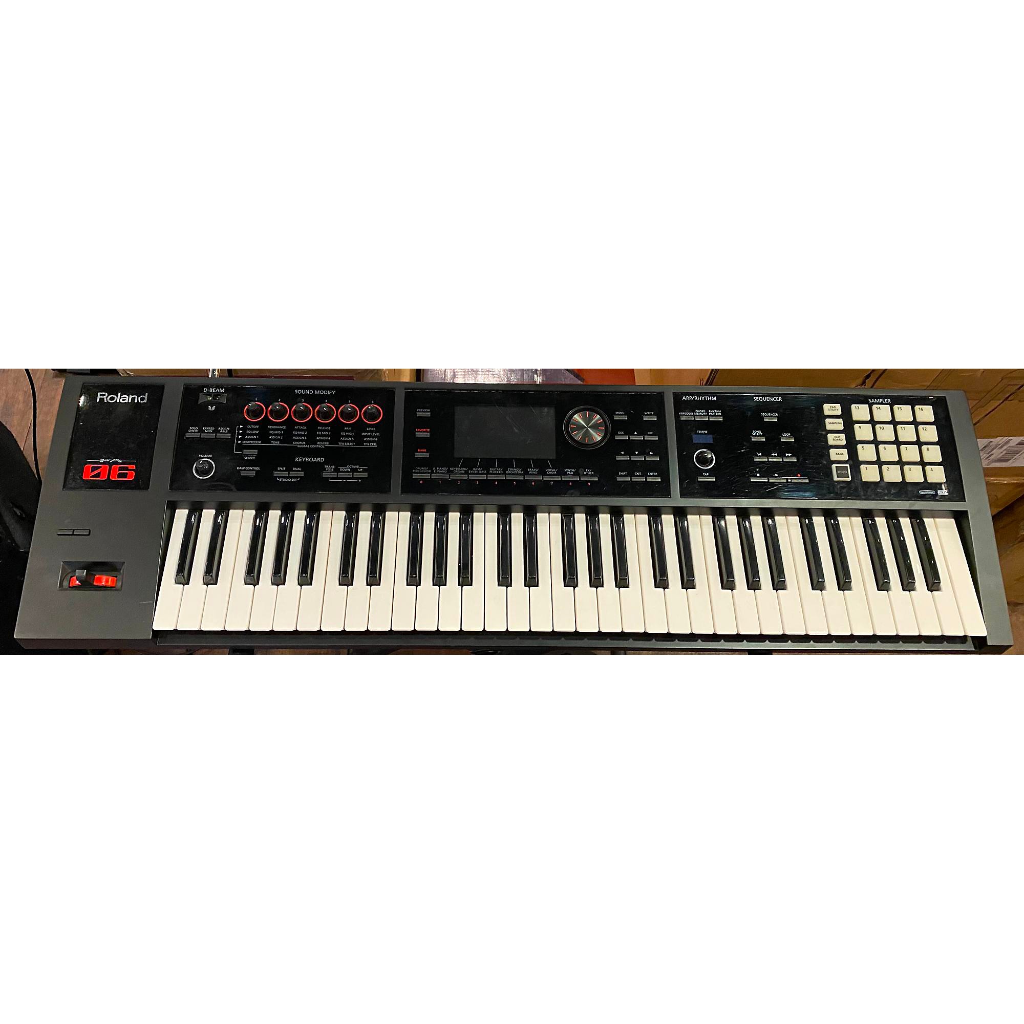 Used Roland FA06 Keyboard Workstation