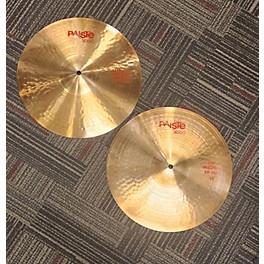 Used Paiste 14in 3000 Medium Hi Hat Pair Cymbal