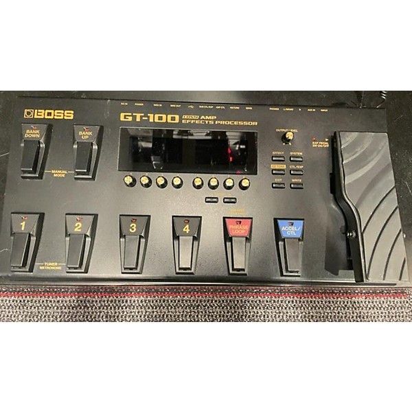 Used BOSS GT100 Effect Processor Guitar Center