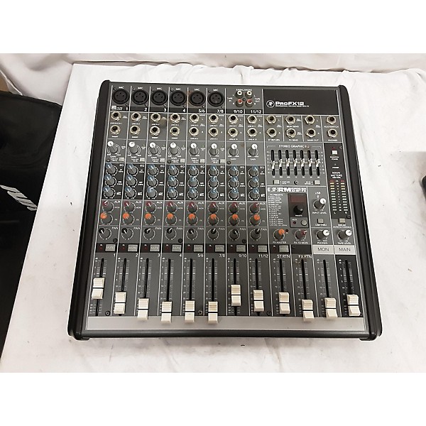 Used Used Mackie PROFX12 Unpowered Mixer