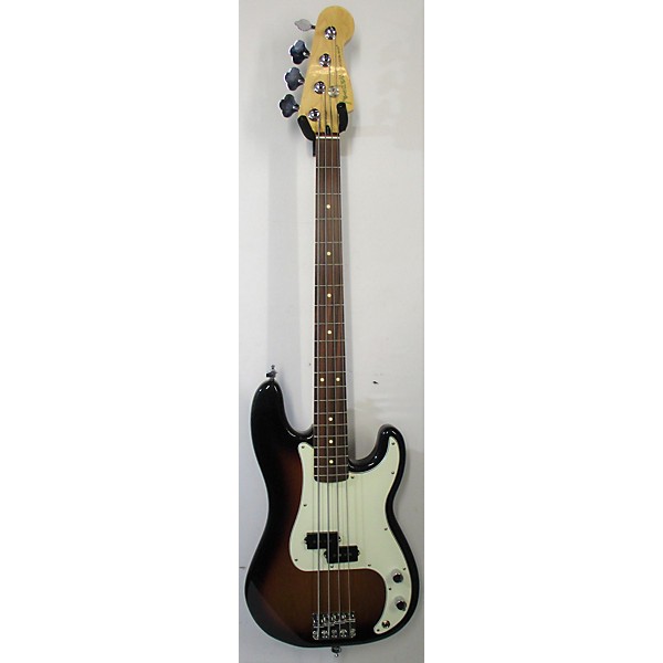 Used Fender Player Precision Bass Electric Bass Guitar 3 Tone Sunburst