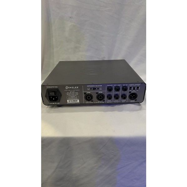 Used Genzler Amplification MG-800 Magellan 800W Bass Amp Head