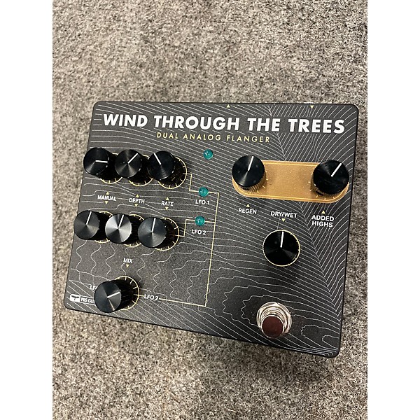 Used PRS Wind Through The Trees Dual Flanger Effect Pedal
