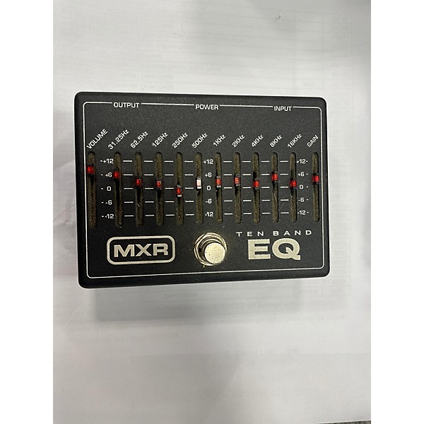 MXR Used MXR M108 10 Band EQ Pedal | Hamilton Place