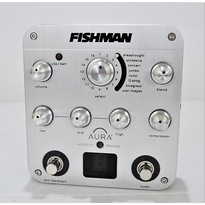 Used Fishman Aura Spectrum DI Imaging Guitar Preamp | Guitar Center