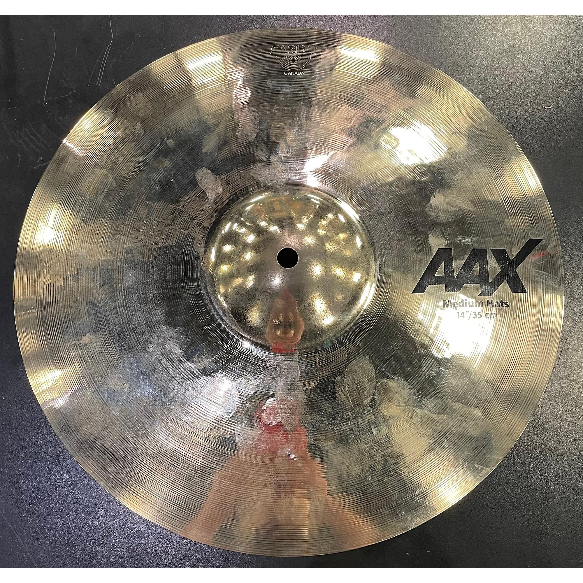 Used SABIAN 14in AAX Medium Hi Hat Bottom Cymbal | Guitar Center