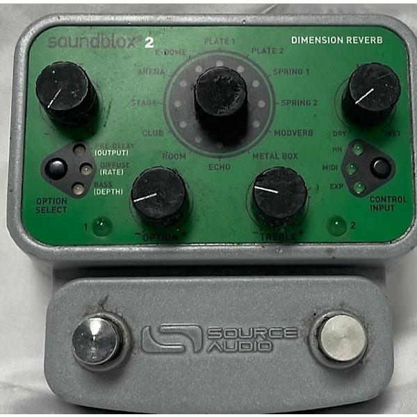 Used Source Audio Sa225 Dimension Reverb Effect Pedal
