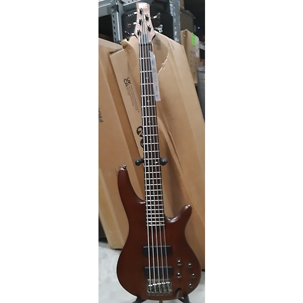 Used Ibanez SR505 5 String Electric Bass Guitar Brown | Guitar Center