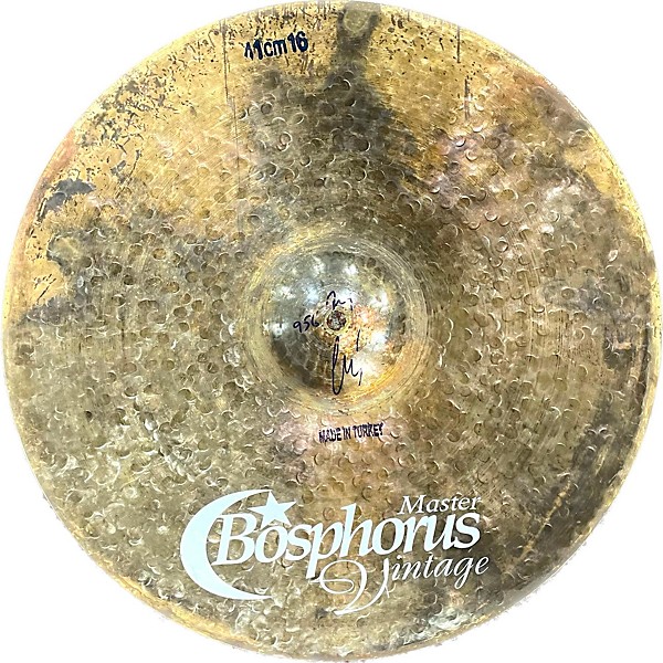 Used Bosphorus Cymbals 16in Master Vintage Cymbal