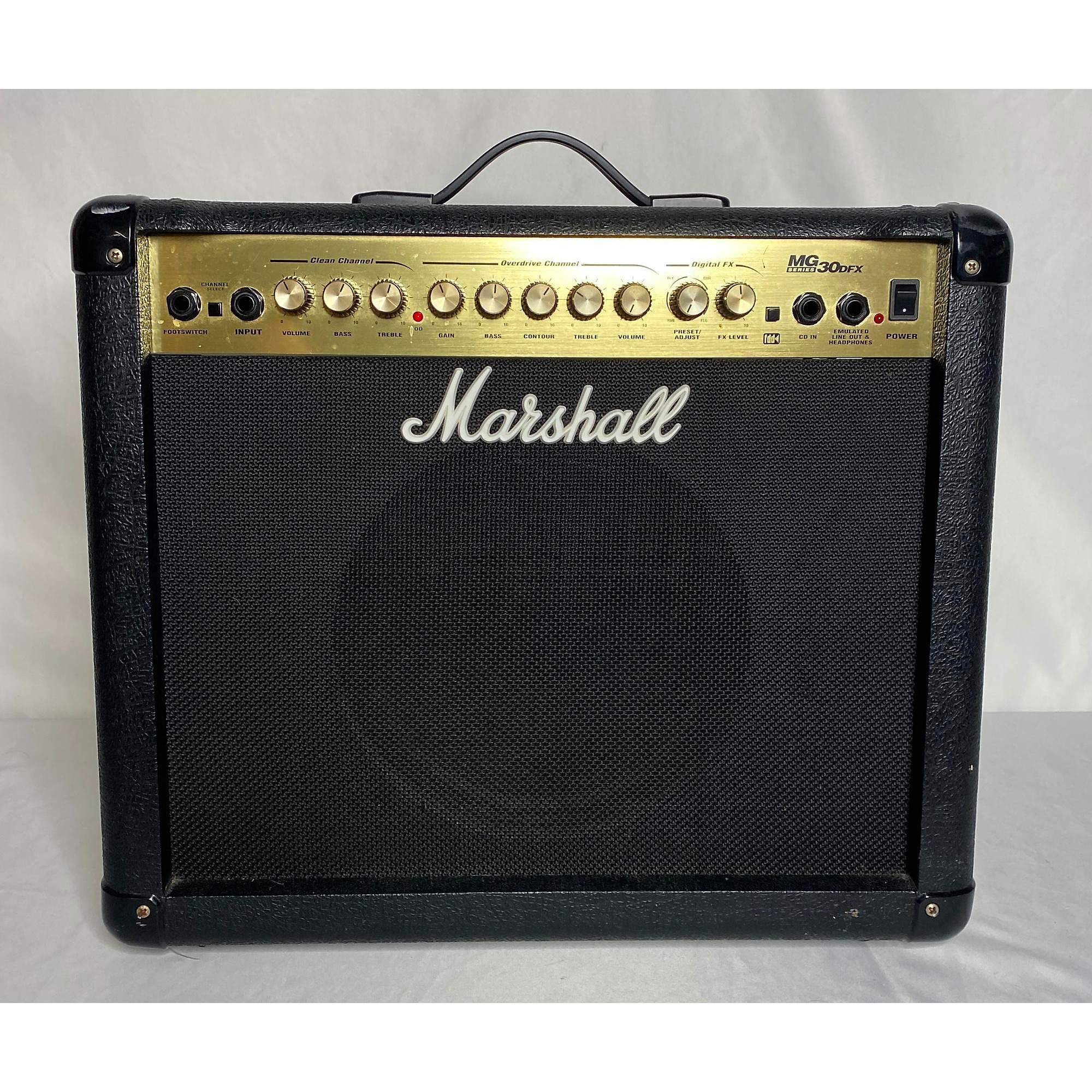 Used Marshall MG30DFX 1x10 30W Guitar Combo Amp