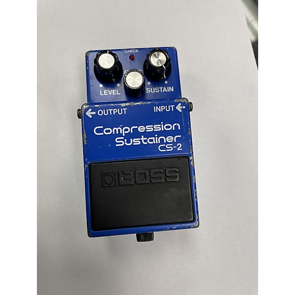 Vintage BOSS 1986 CS2 Compressor Sustainer Effect Pedal | Guitar