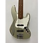 Used Fender Used Fender American Standard Jazz Bass V 5 String Inca Silver Electric Bass Guitar