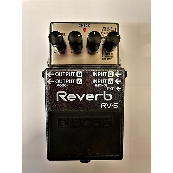 Used BOSS RV6 Digital Reverb Effect Pedal | Guitar Center