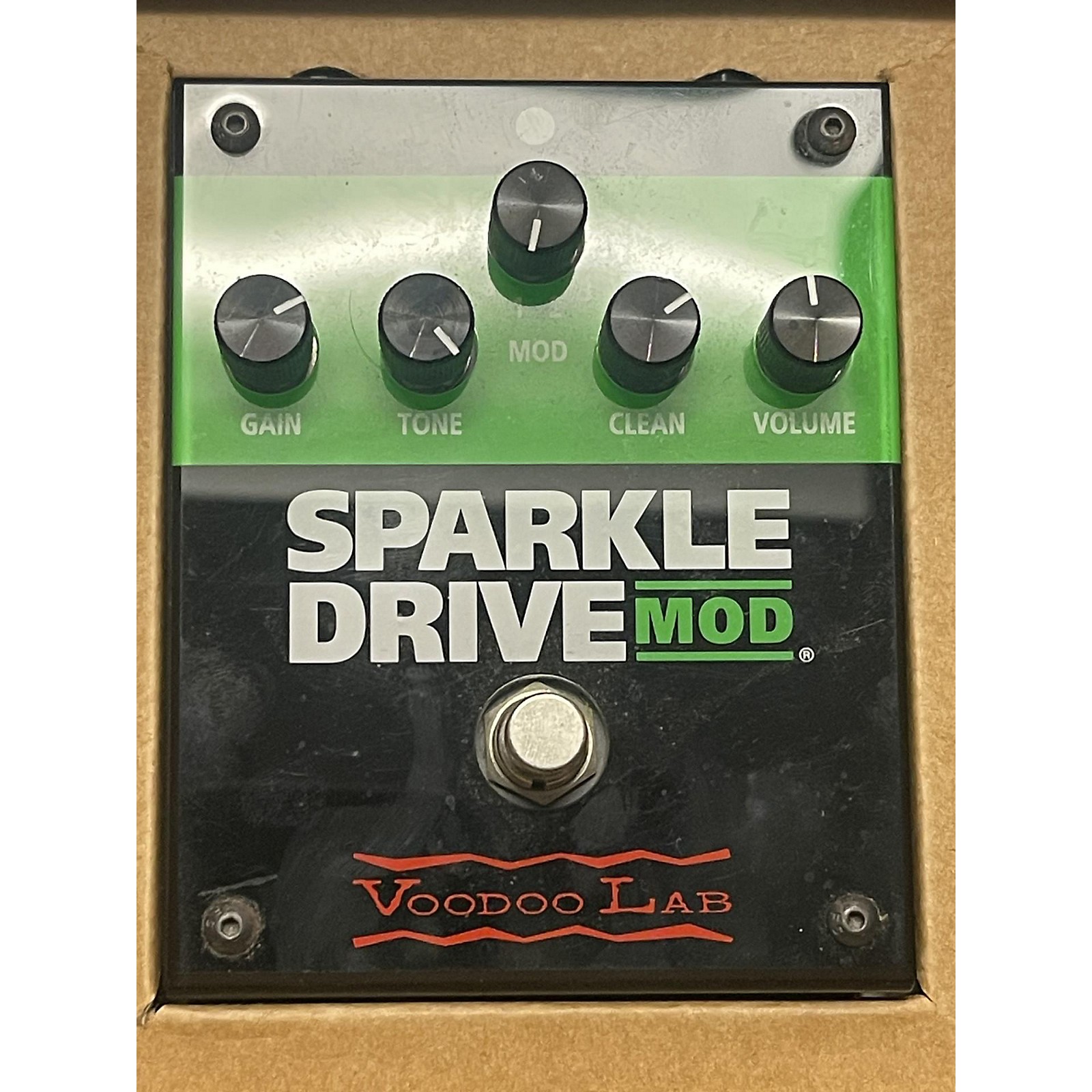 Used Voodoo Lab Sparkle Drive Mod Overdrive Effect Pedal | Guitar