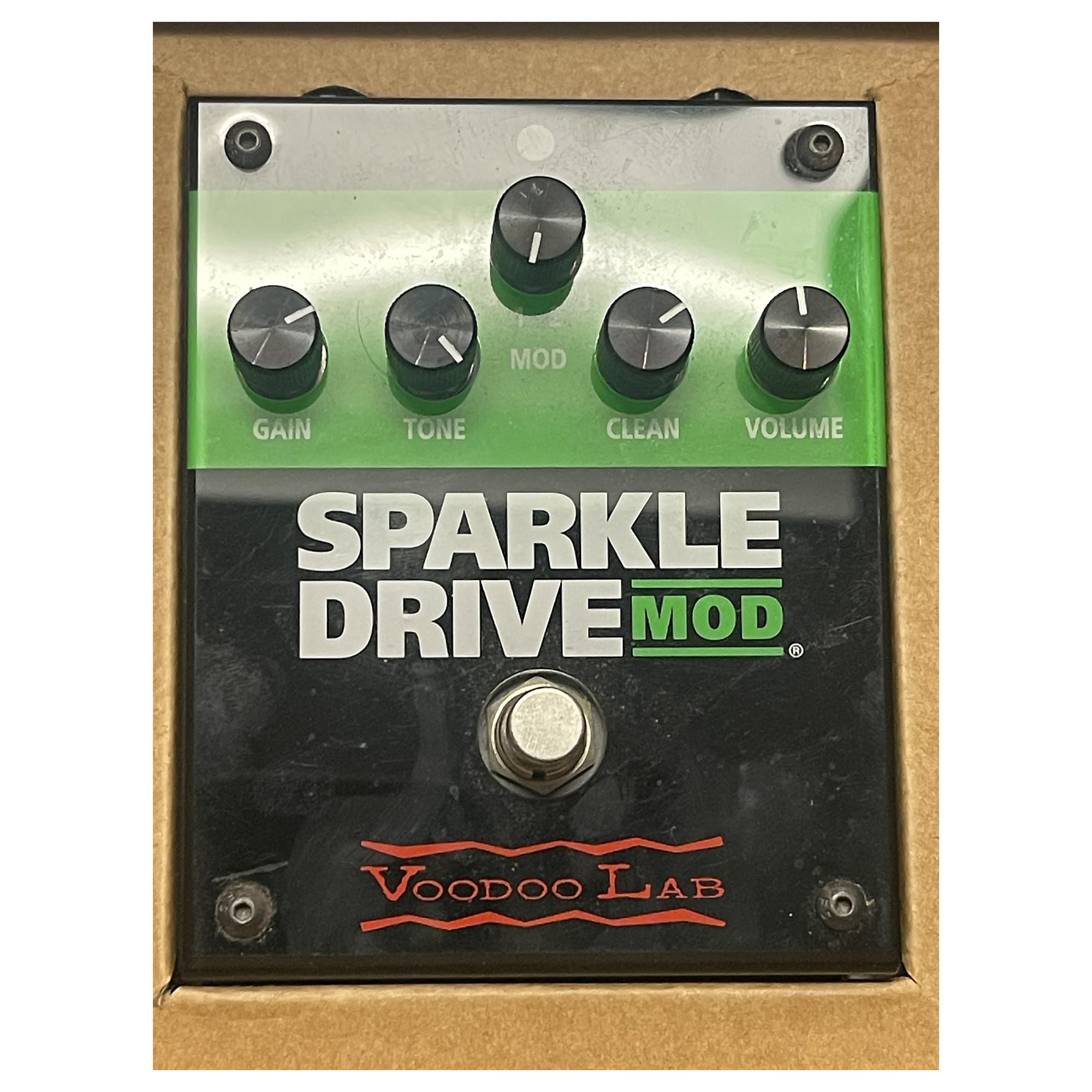 Used Voodoo Lab Sparkle Drive Mod Overdrive Effect Pedal | Guitar