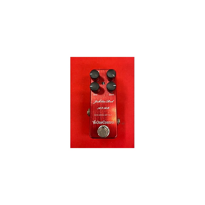 Used One Control JUBILEE RED Footswitch | Guitar Center