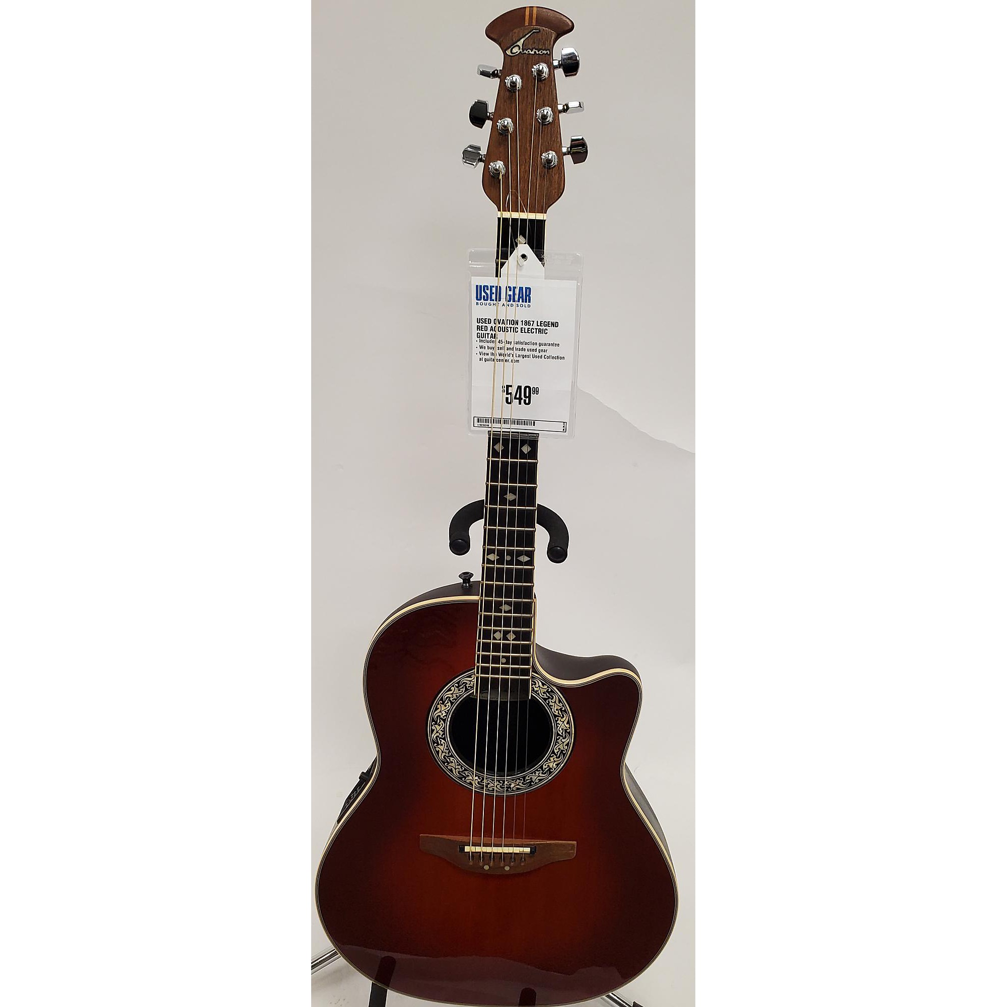 Used Ovation 1867 Legend Acoustic Electric Guitar | Guitar Center