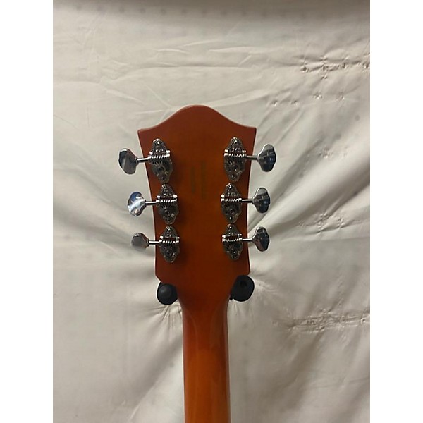 Used Gretsch Guitars Used Gretsch Guitars G5422T Electromatic Orange Hollow Body Electric Guitar