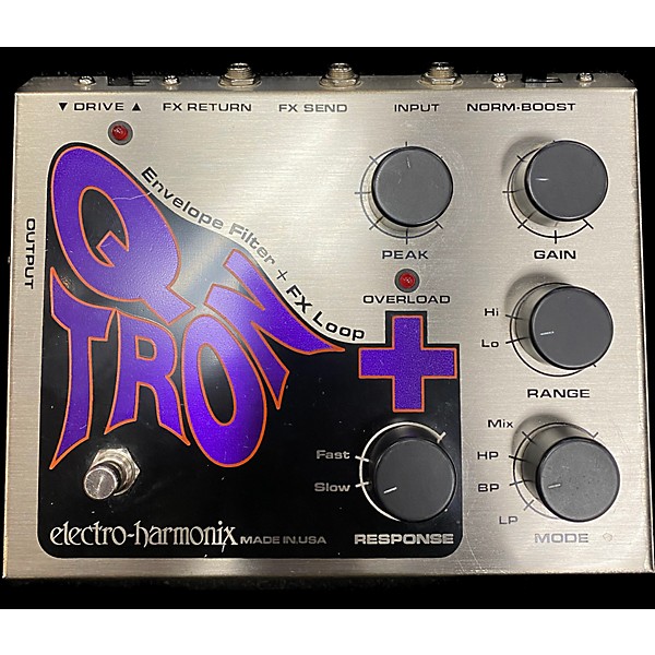 Used Electro-Harmonix Q-Tron Plus Envelope Filter Effect Pedal