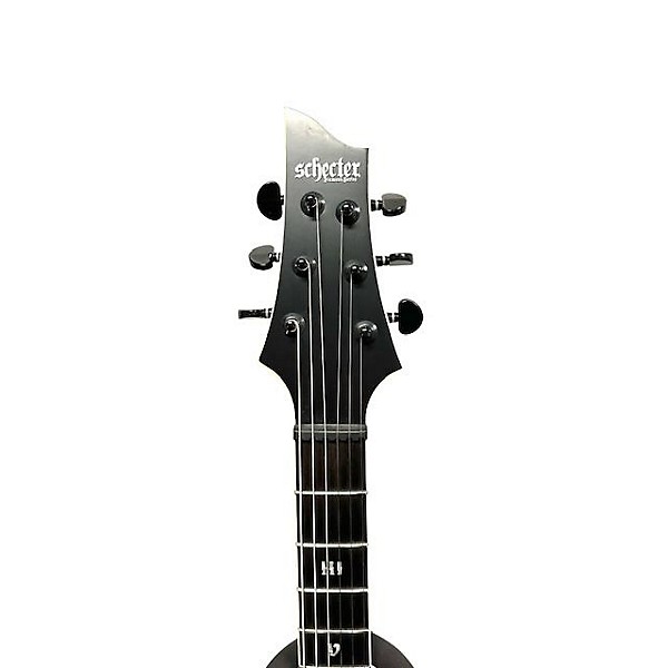 Used Schecter Guitar Research Used Schecter Guitar Research Evil Twin 6 Black Solid Body Electric Guitar