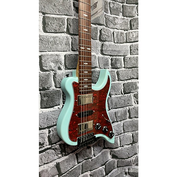 Used Used JAM AXE MINI TRAVELER Sonic Blue Electric Guitar