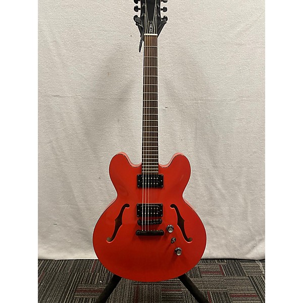 Used Epiphone Dot Studio Hollow Body Electric Guitar Orange