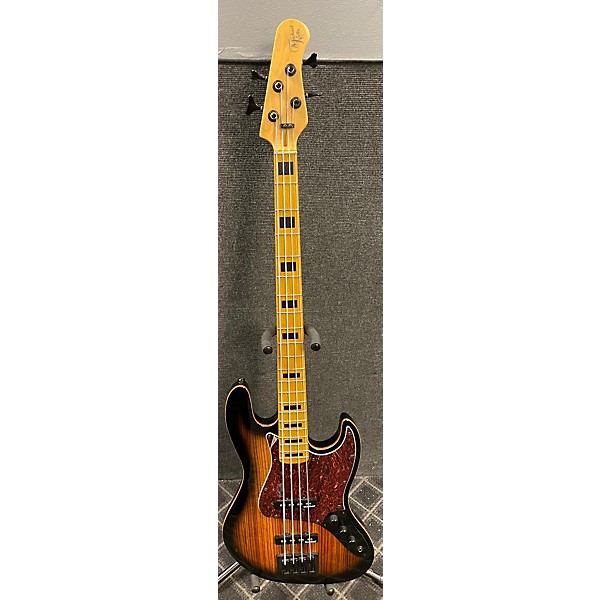 Used Michael Kelly ELEMENT 4 VINTAGE Electric Bass Guitar ZEBRA