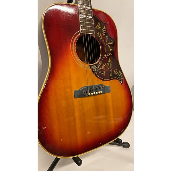 Used Gibson 1963 Hummingbird Acoustic Electric Guitar Sunburst Guitar