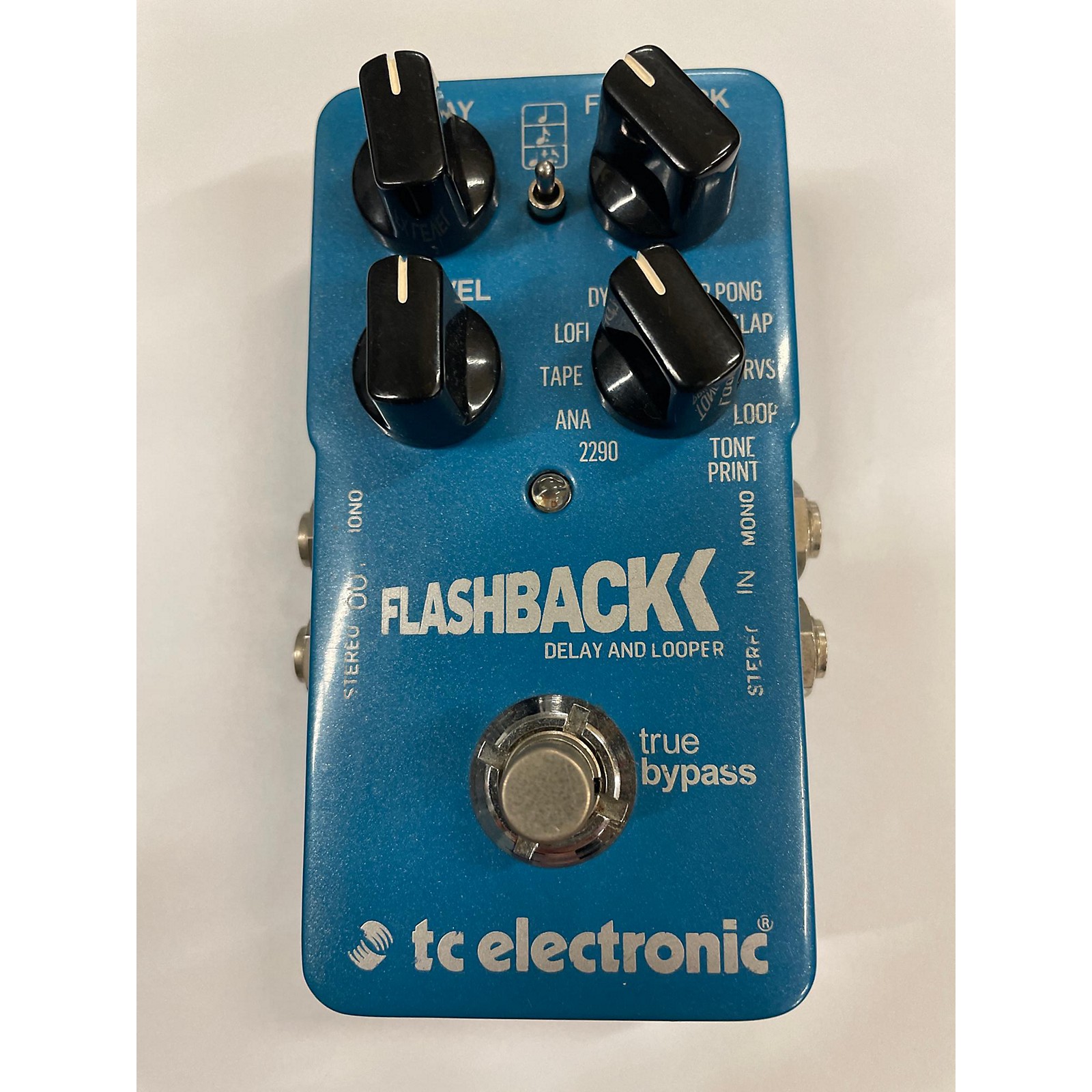 Used TC Electronic Flashback Delay And Looper Effect Pedal