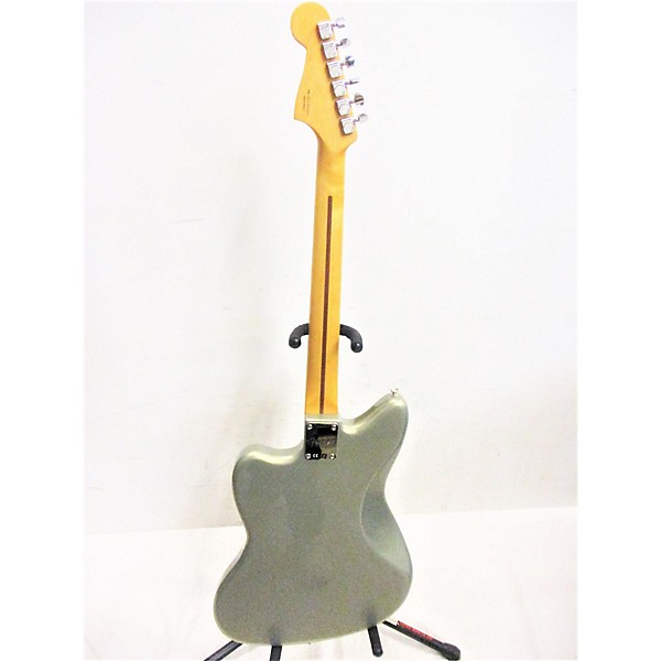 Used Fender Modern Player Jazzmaster Solid Body Electric Guitar Silver