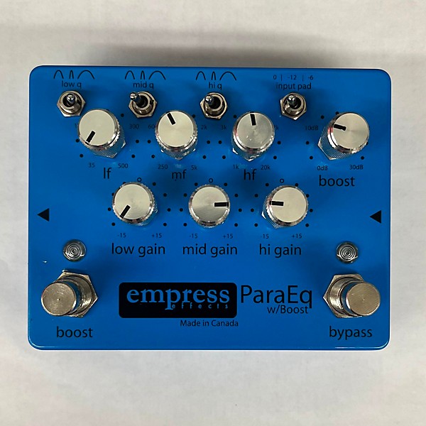 Used Empress Effects ParaEq With Boost EQ Pedal | Guitar Center