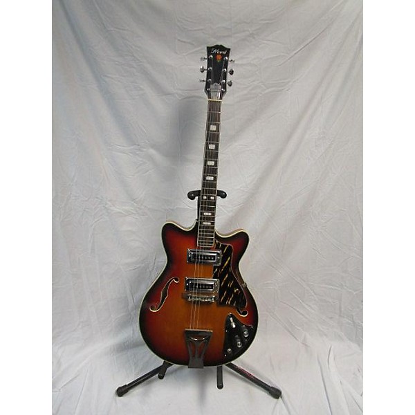 Used Kawai Hollowbody 1960s Hollow Body Electric Guitar Sunburst