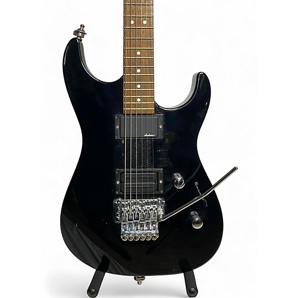 Used Jackson DINKY REVERSE Black Solid Body Electric Guitar
