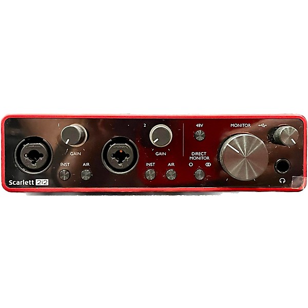 Used Focusrite Scarlett 2i2 Gen 3 Audio Interface | Guitar Center