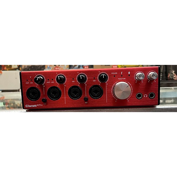 Used Focusrite Clarett 4Pre Audio Interface | Guitar Center