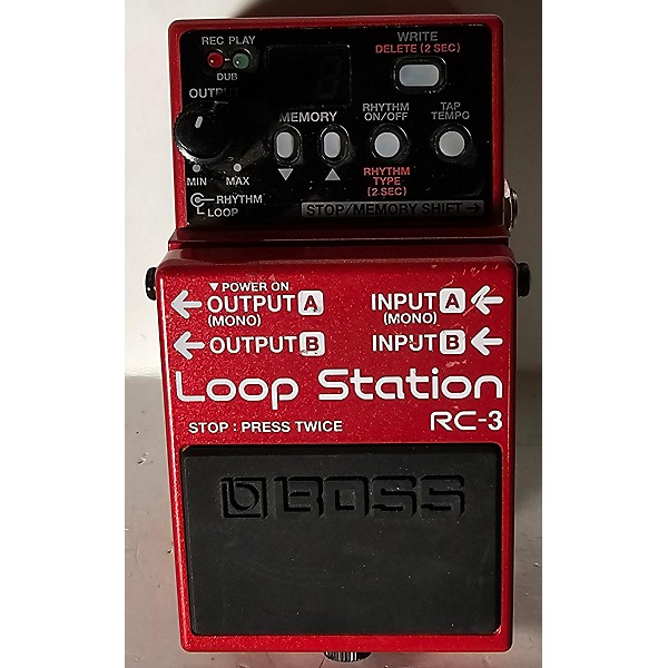 Used BOSS RC3 Loop Station Pedal