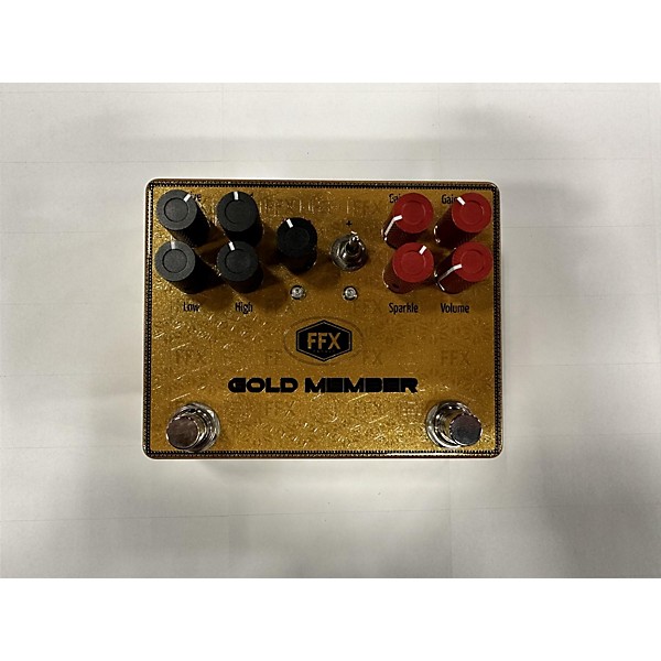 Used Used Ffx Pedals Gold Member Effect Pedal