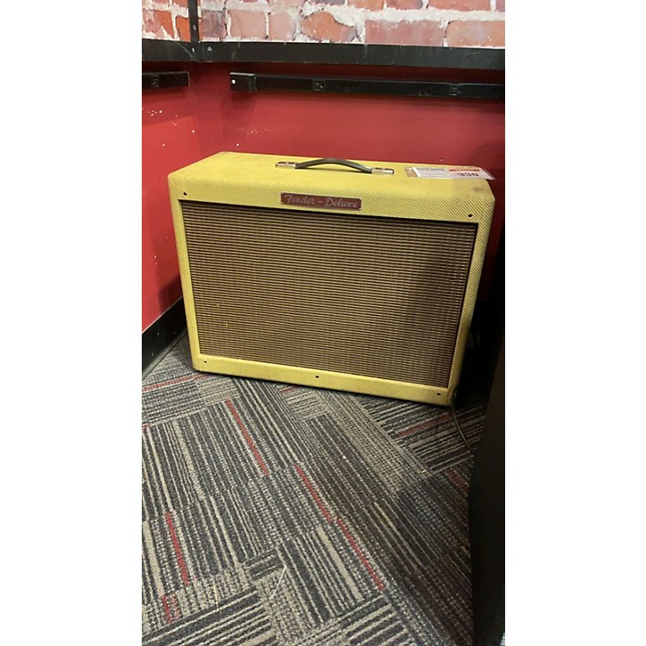 Used Fender Hot Rod Deluxe 1x12 Tweed Guitar Cabinet | Guitar Center