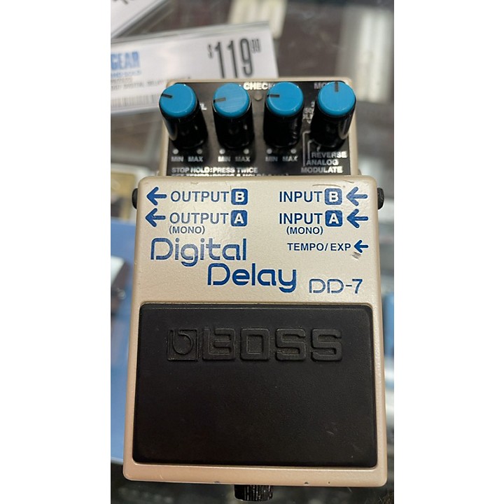 Used BOSS DD7 Digital Delay Effect Pedal | Guitar Center