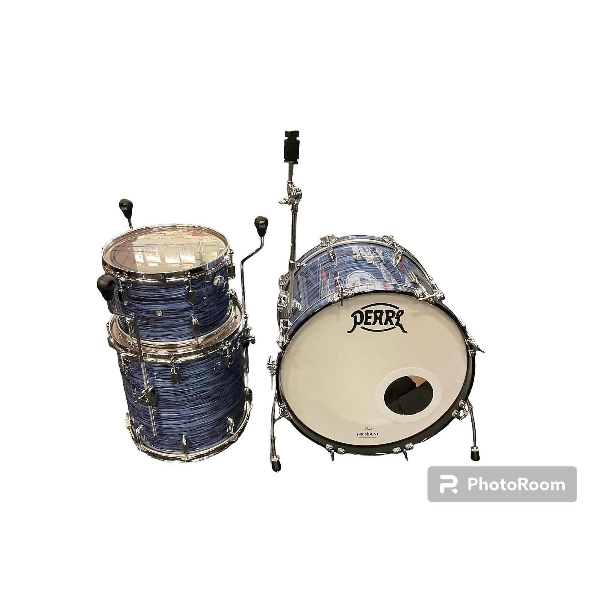 Kit de bateria Pearl President Dx Marró usatKit de bateria Pearl President Dx Marró usat  