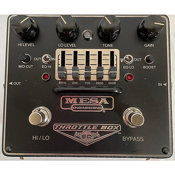 Used MESA/Boogie Throttle Box EQ Effect Pedal | Guitar Center