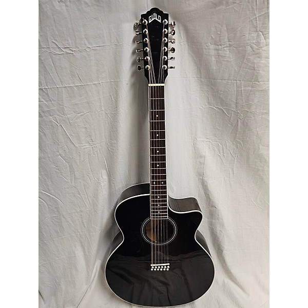 Used Guild F2512CE DLX 12 String Acoustic Electric Guitar